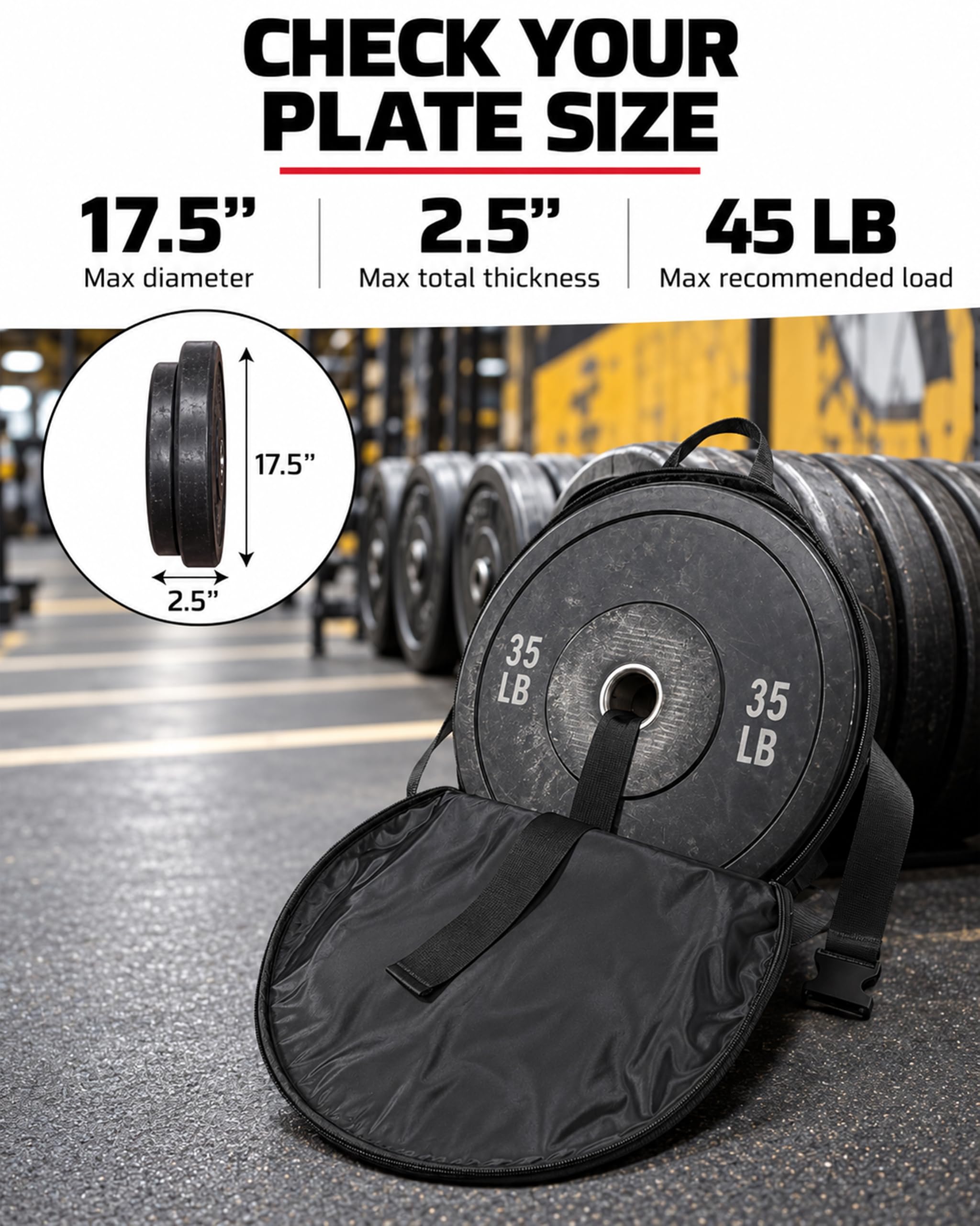 Amazon.co.jp: THEFITGUY オリジナルウェイトプレートバックパック