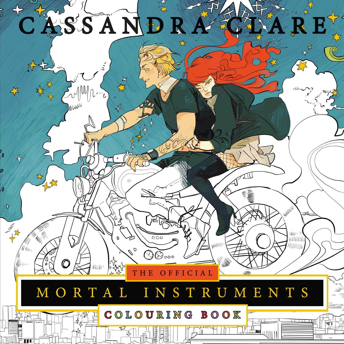 Simon & Schuster The Official Mortal Instruments Colouring Book