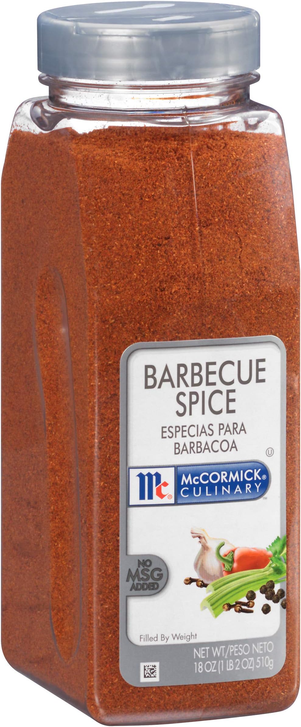 McCormick Culinary Barbecue Spice, 18 oz - One 18 Ounce Container of BBQ Dry Rub Seasoning Blend, Perfect for Ribs, Chicken, Pork and More