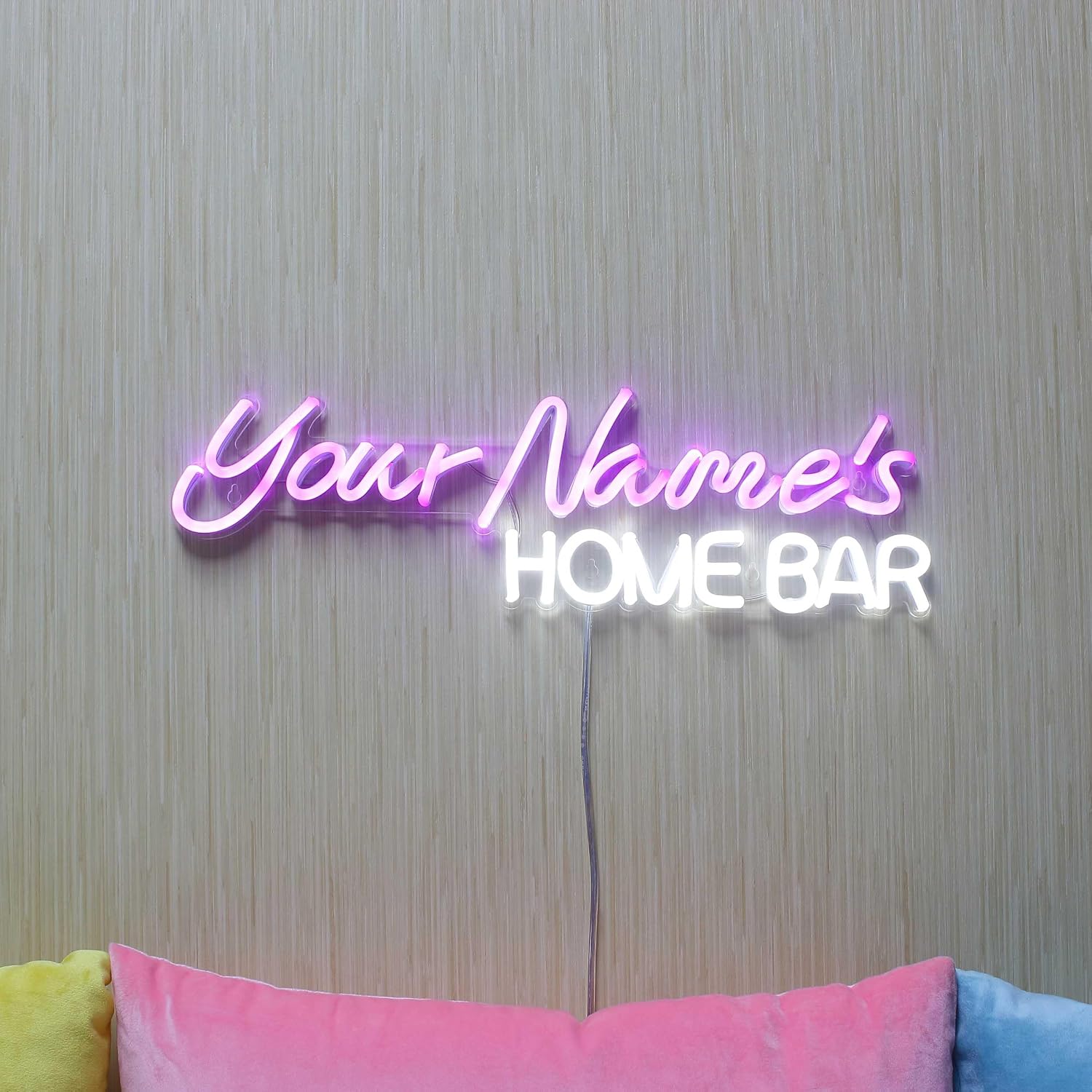 ADVPRO Whisky Glass Home Bar Personalized Ultra-Bright LED Neon Sign - Pink - st16s51-fn-p0105-tm-k