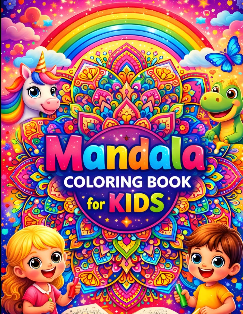 Mandala Coloring Book for All Ages: Fun & Relaxing Mandala Designs to Color — Creative Patterns for Stress Relief, Focus, and Imagination
