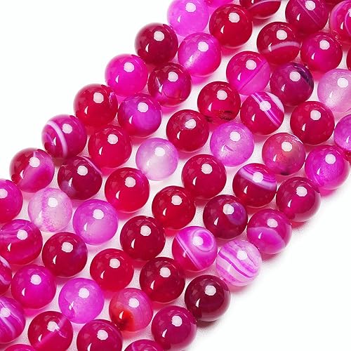 Miniatura 9 de 60 cuentas de ágata de vena de dragón azul de 0236in cuentas redondas sueltas para hacer joyas