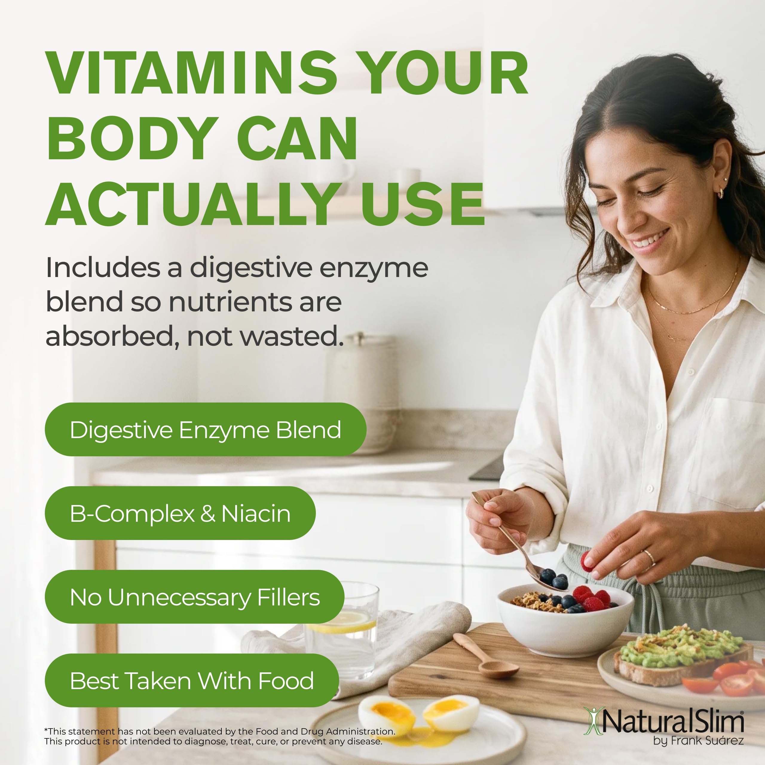 NaturalSlim Metabolic Vitamins, Multivitamin with Digestive Enzymes, 30 Packets — Amazon image 5