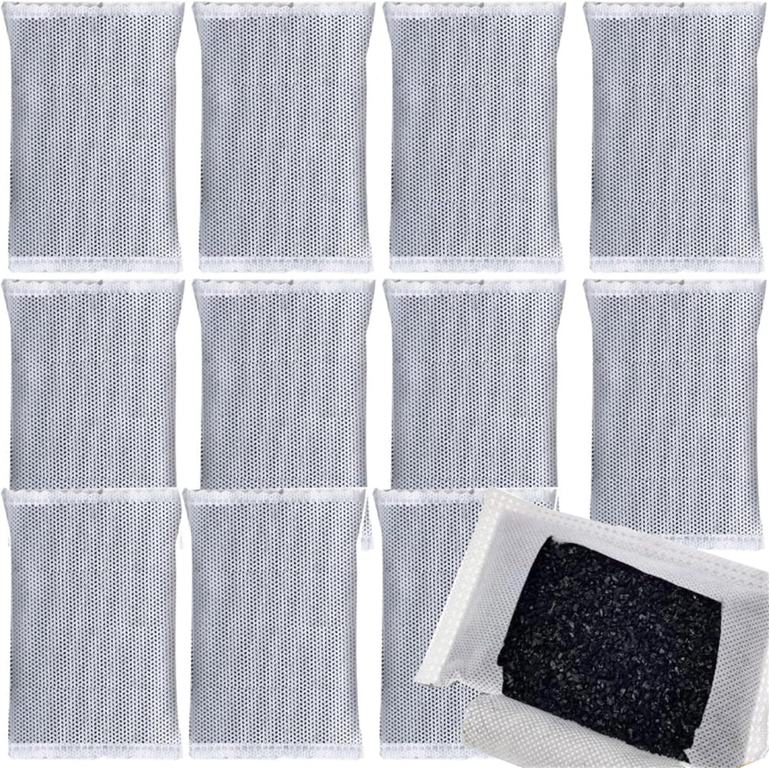 Activated Charcoal Air Purifying Bags, 108 Set Odor Absorber and Eliminator