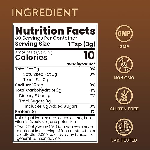 Miniatura 2 de Café instantáneo sin cafeína con hongos, suplemento de 14 hongos, 80 porciones grandes  Mane de León, Reishi, Chaga, Cordyceps, Shiitake  Energía,