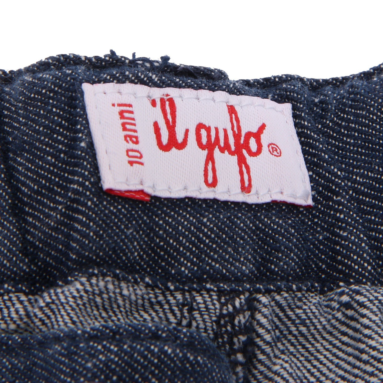 9406S bermuda bimbo jeans puro lino IL GUFO short pant kid