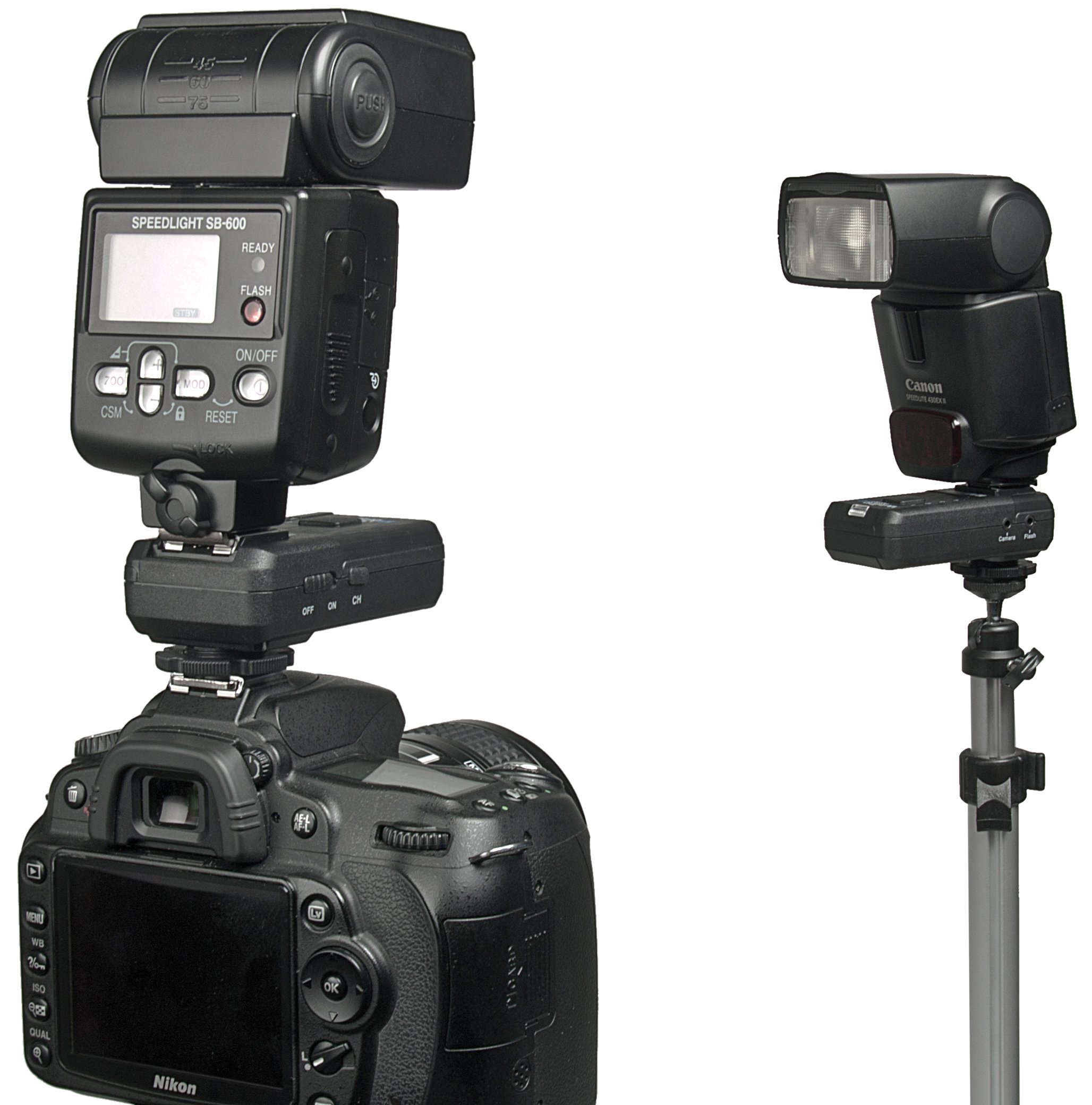 Kaiser Fototechnik 7001 Funk-Kamera- /Blitzauslöser (MultiTrig AS 5.1, Sender AS 5.1T und Empfänger AS 5.1R)