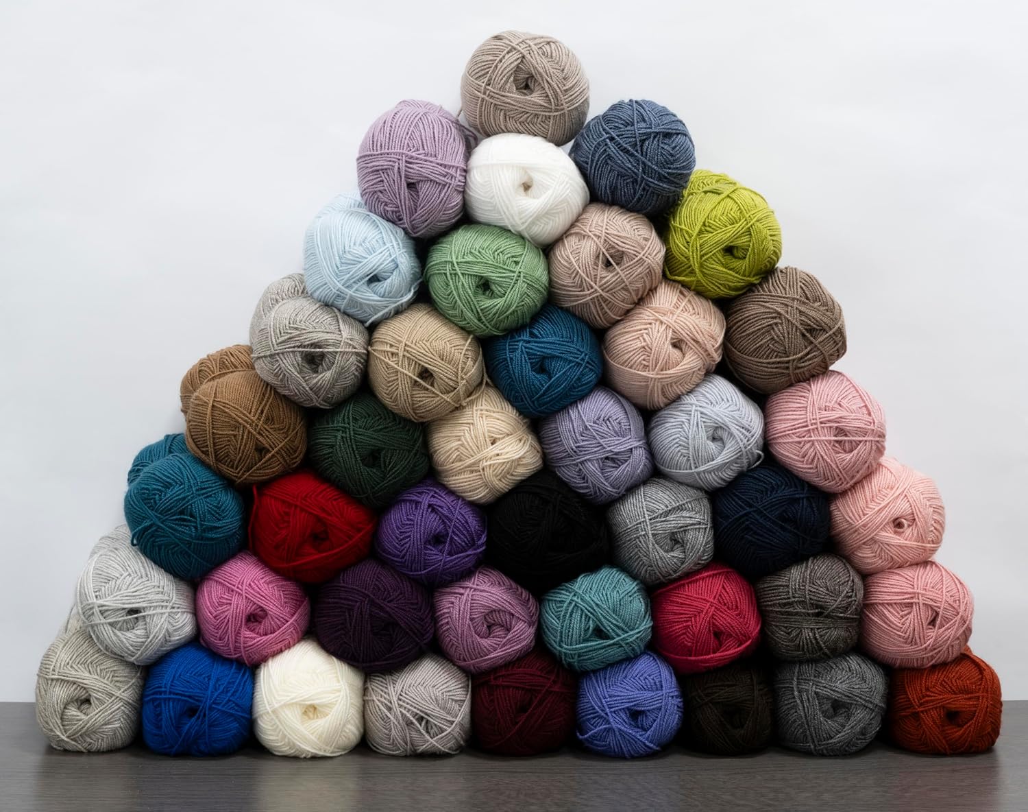 AERZETIX - C74599 - 100g ball of knitting yarn - petrol blue - 75% acrylic 25% wool - crochet needles making haberdashery clothes chenille