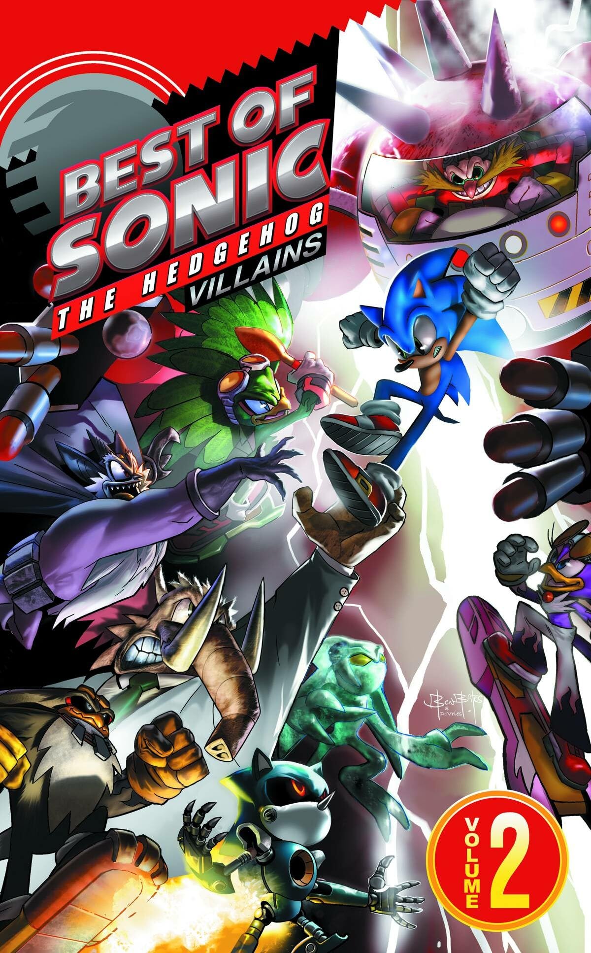 Best of Sonic the Hedgehog 2: Villains (Best of Sonic the Hedgehog Comics) Hardcover – August 27, 2013