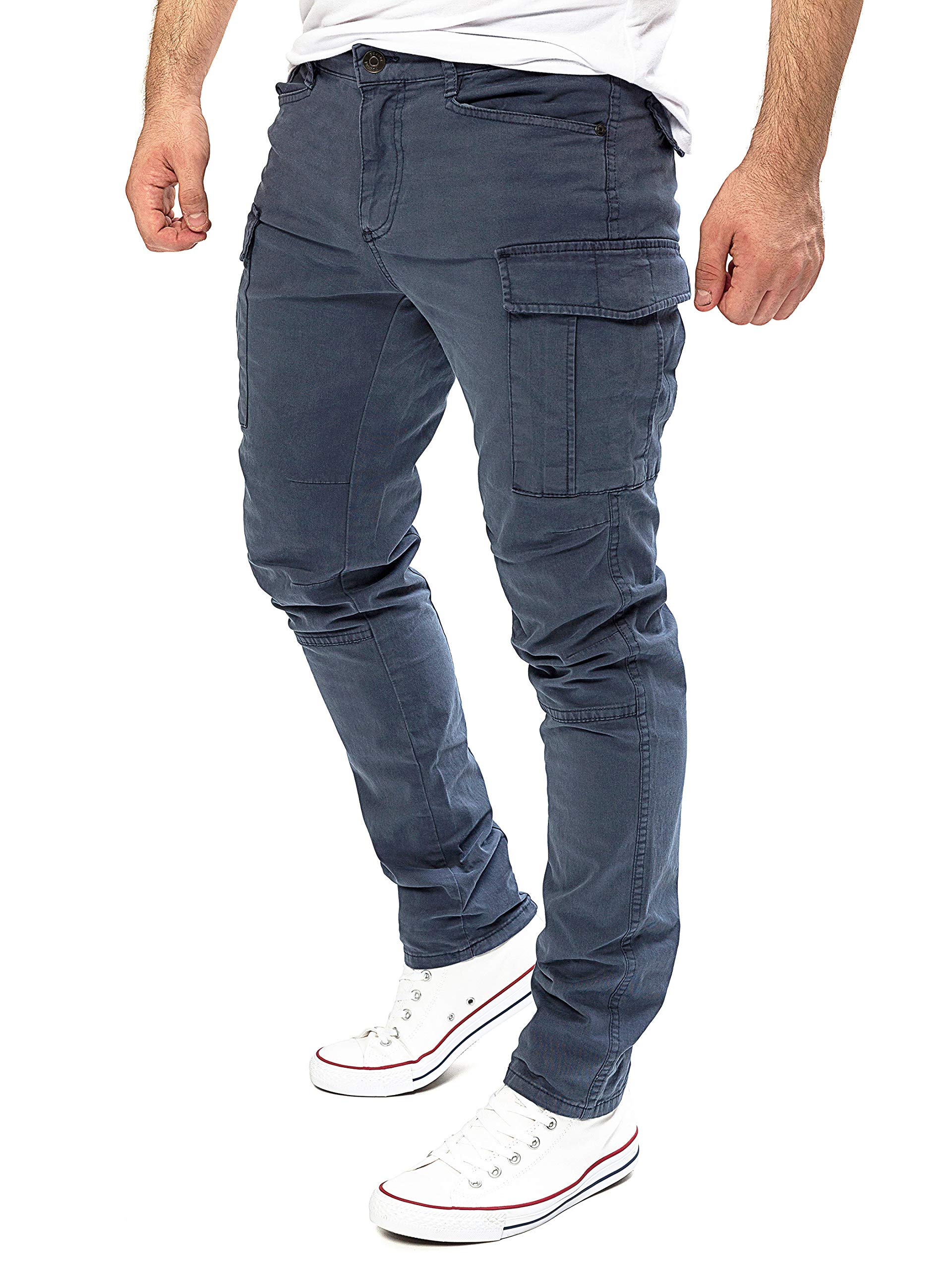 Yazubi Jayden - Herren Cargo Hose - Baumwoll Cargo Jeans