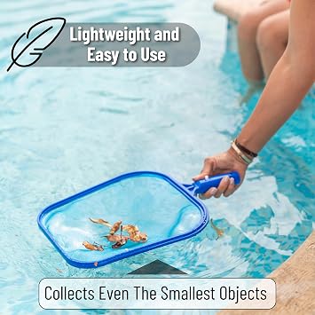UNCO- Pool Skimmer Net, Pool Net, Pool Nets for Cleaning, Pool Skimmer, Pool Cleaning Net, Pool Leaf Skimmer Net, Pool Leaf Net, Pool Leaf Rake, Hot Tub Skimmer Net, Spa Skimmer, Pool Rake Net