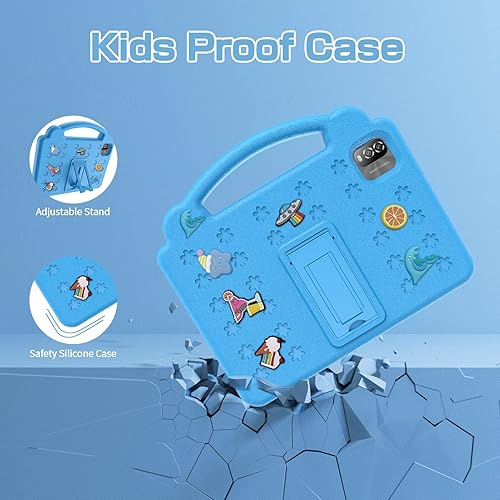 Miniatura 4 de Tableta para niños de 10 pulgadas, 3 GB de RAM y 64 GB de almacenamiento, tableta Android para niños con límites de tiempo, filtros de edad y más
