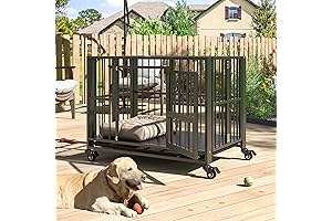 37 Inch Dog Crate: Homey Pet Haven for Restful Retreats
