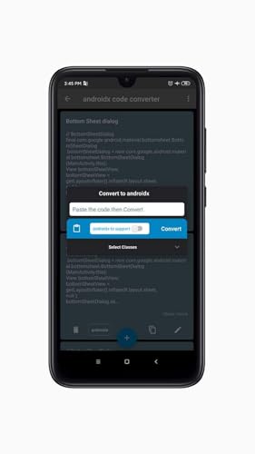 Androidx code converter