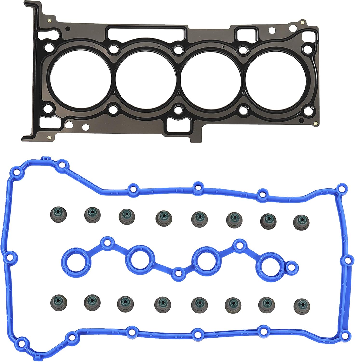 DNJ HGS167 MLS Cylinder Head Gasket Set for 2007-2020 Chrysler, Dodge, Jeep 200, Avenger, Caliber 2.4L L4 16V DOHC 2360cc