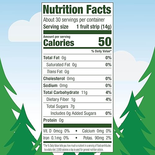 Miniatura 2 de Black Forest Tiras de frutas Stretch Island, fresa, tiras de 0.5 onzas (paquete de 30)