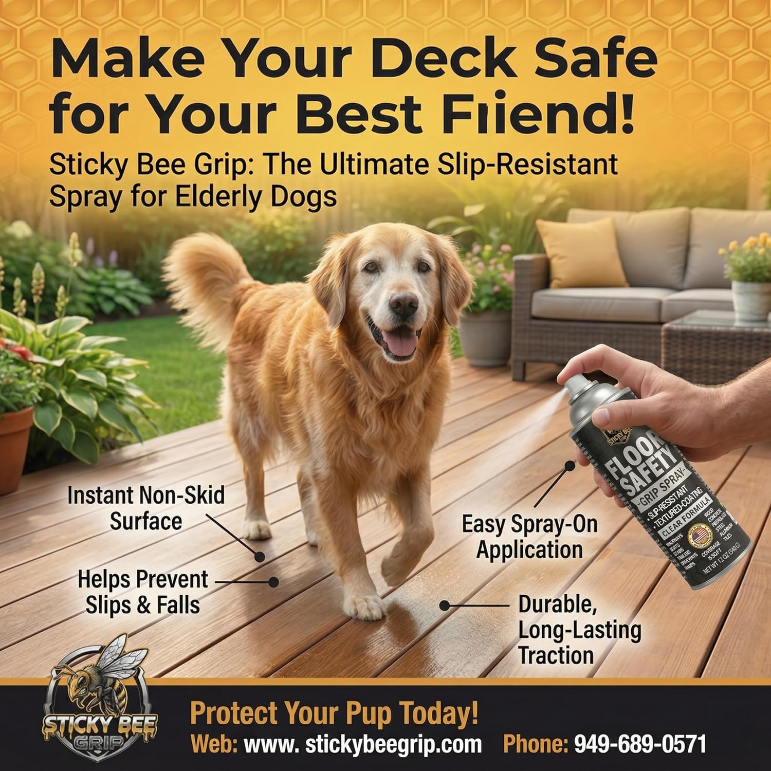 | Slip Resistant Textured Safety Floor Grip Spray