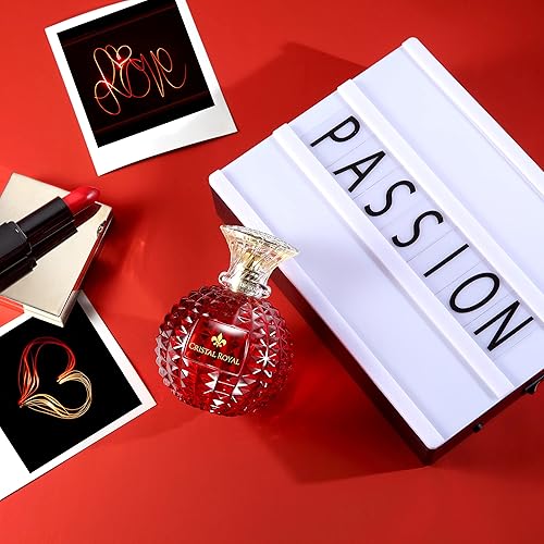 Miniatura 4 de Princesse Marina de Bourbon Cristal Royal Passion Eau de Parfum para mujer, se abre con pera, grosella negra y bergamota, mezclado con jazmín