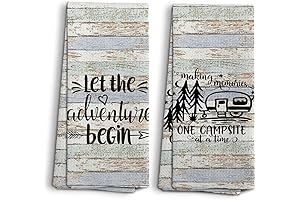 Camping Kitchen Towels and Dishcloths