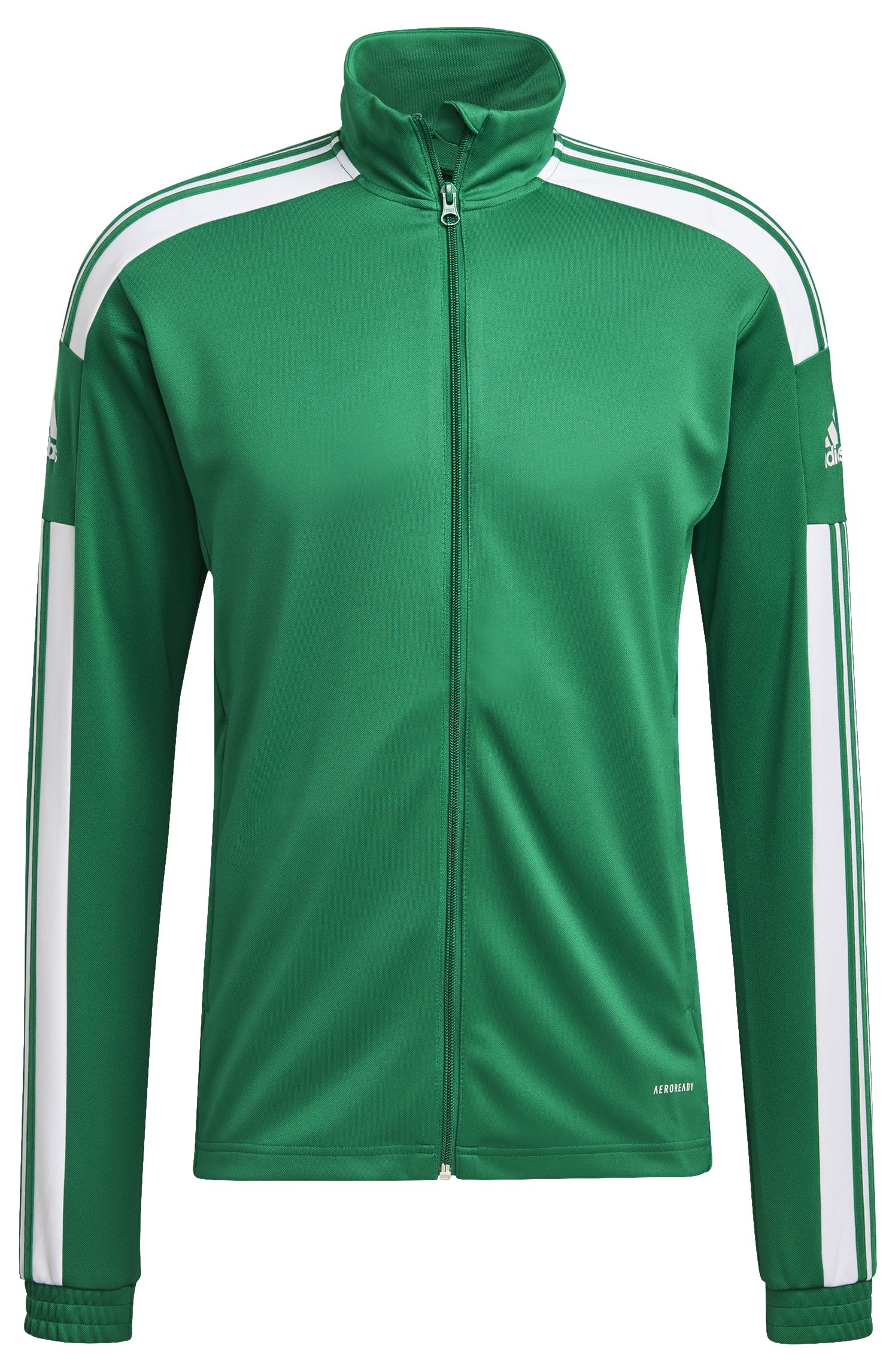 adidas Men's Squadra 21 Training Jacket, Team Green/White, M Tall 2 inch
