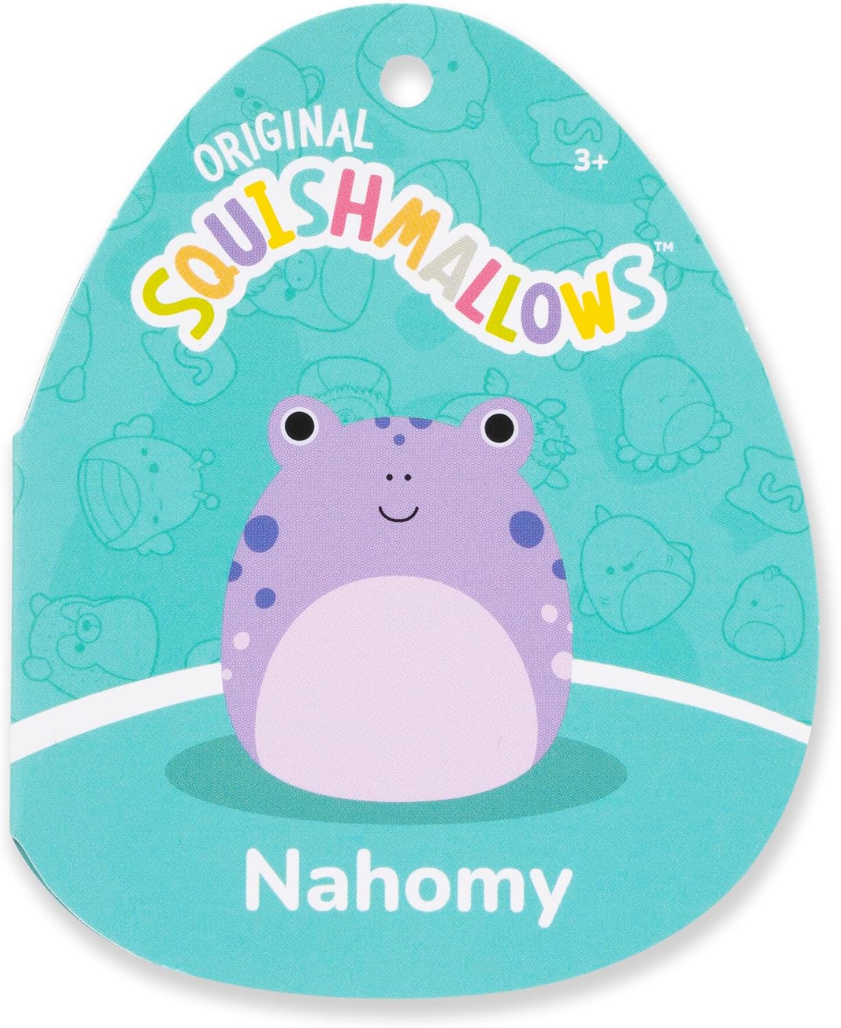 Squishmallows SQCR06625 - Nahomy the Tadpole, Official Jazwares Plush, Super Soft Plush 30 cm