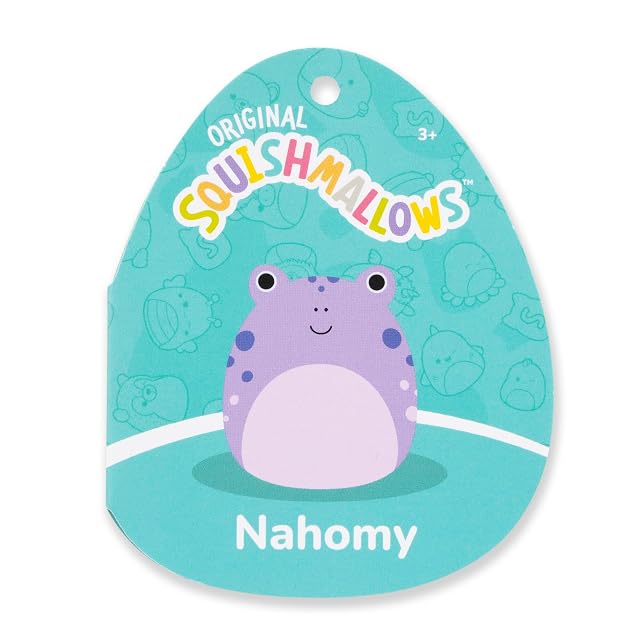 Foto 5 de 7 de Squishmallows SQCR06625 - Nahomy el renacuajo, Peluche Oficial Jazwares, Peluche súper Suave 30 cm