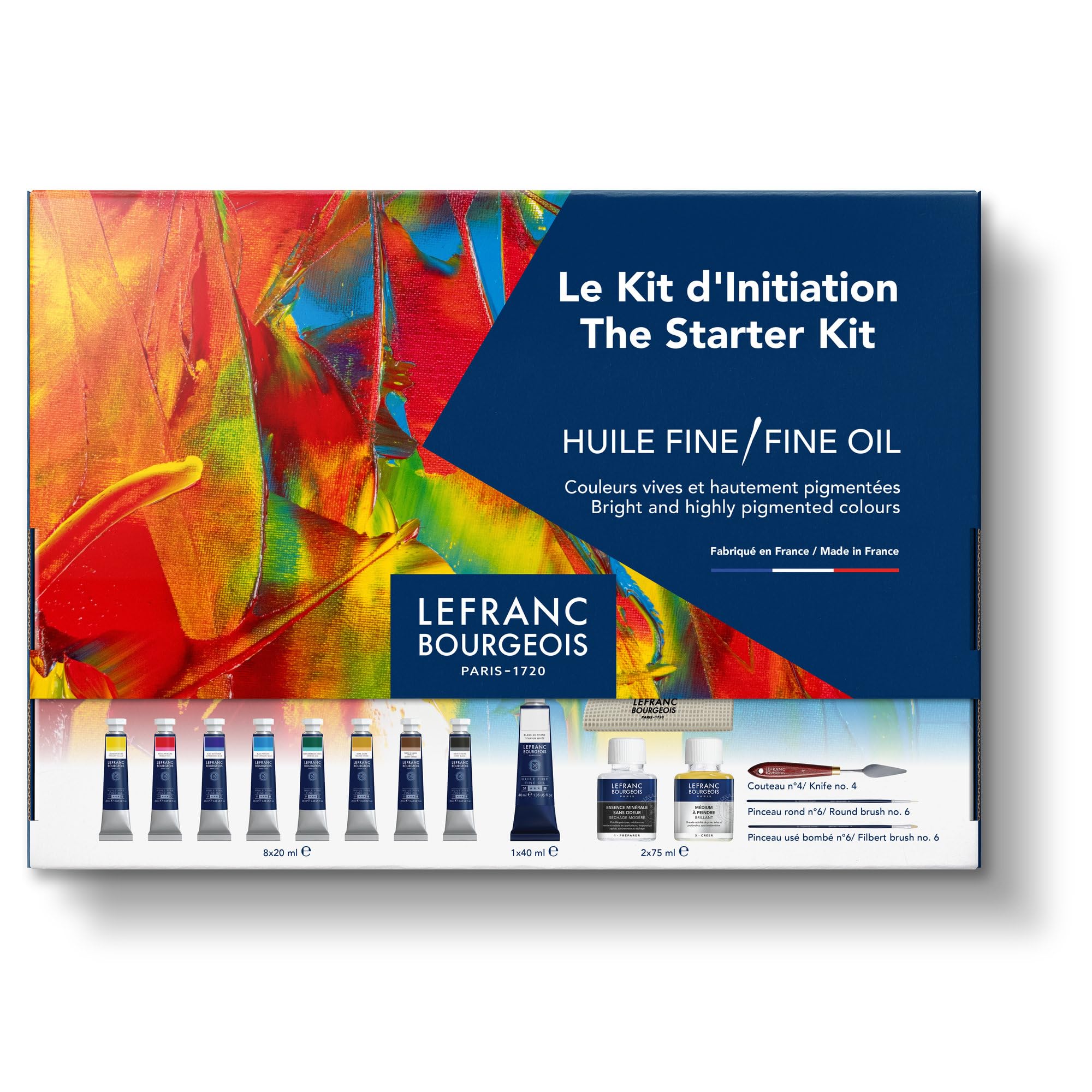 Lefranc Bourgeois Huile Fine Le Kit D'Initiation