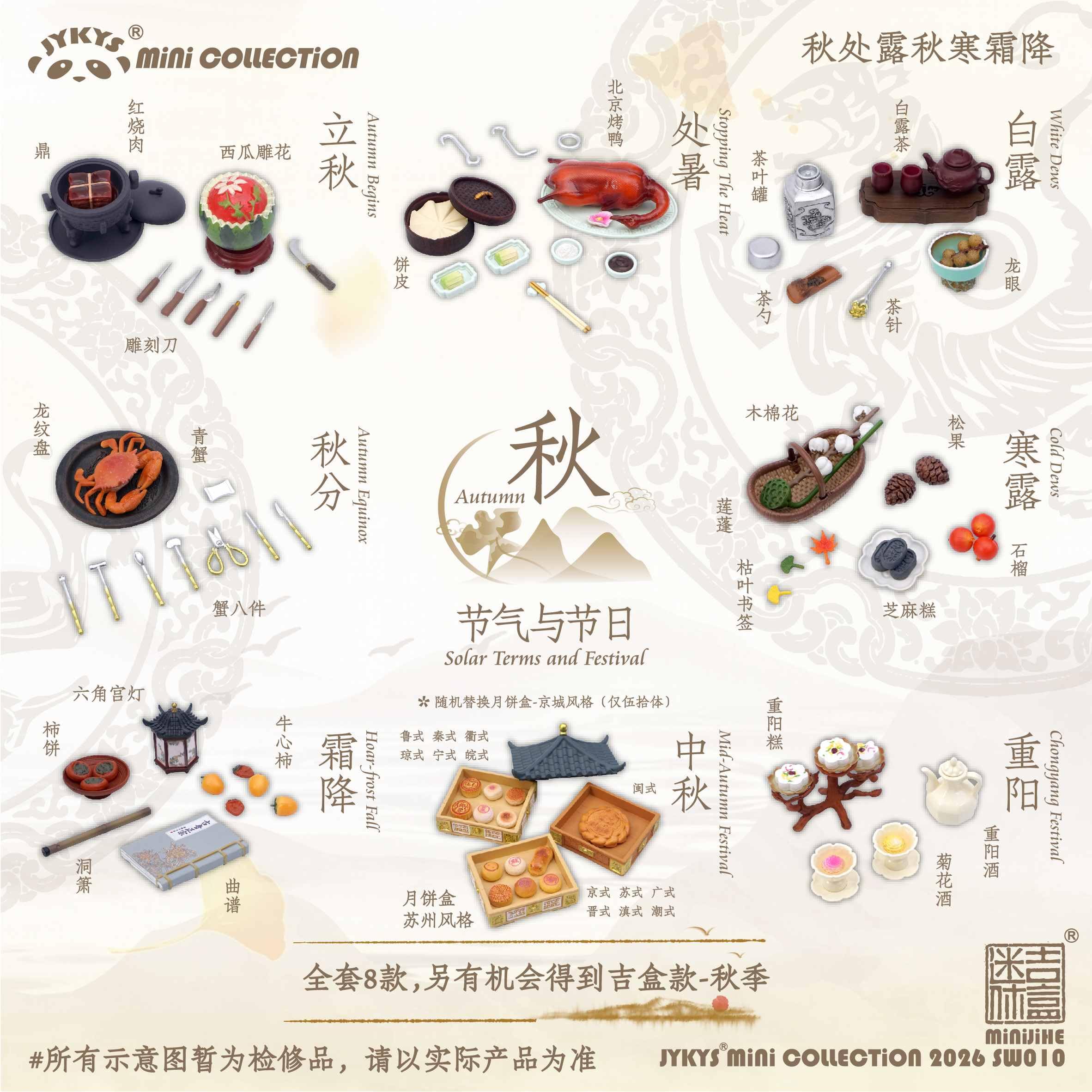 jykys ミニチュア　フィギュア　3box Amazon.co.jp: JYKYS SW010 1/12スケール 節気と祝日シリーズ [秋