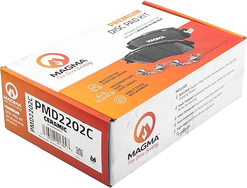 Miniatura 4 de MAGMA Fire Born Braking Premium PMD2202C Pastillas de freno de cerámica, traseras