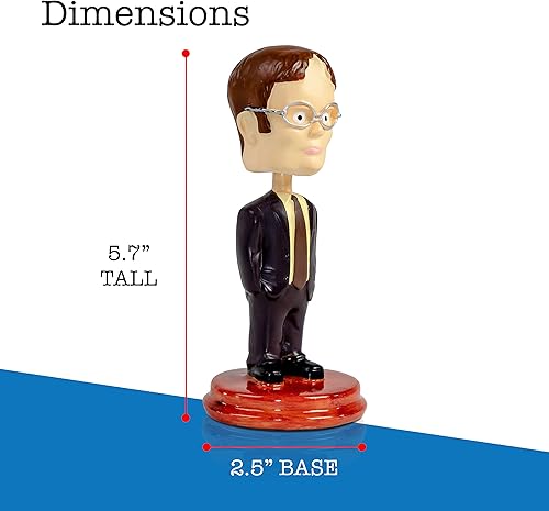 Miniatura 5 de Scott's Tots Dwight Schrute Bobblehead de The Office - La mercancía definitiva para los fanáticos de la oficina - Regalos de oficina