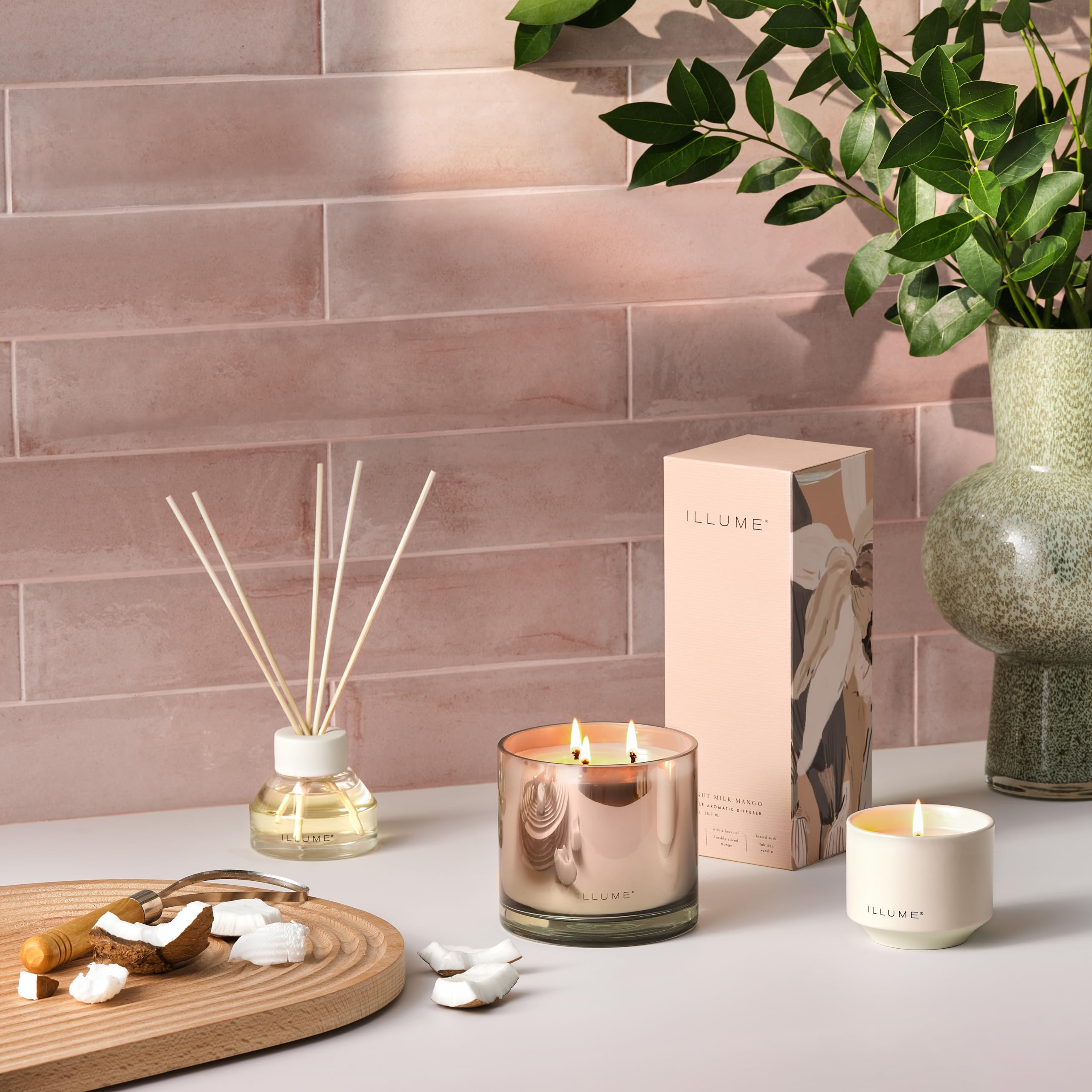 Best Illume Candles for 2026: A Spec-First Roundup 5 Illume, Candle Coconut Milk Mango Vanity Tin 11.8 Ounce — product photo