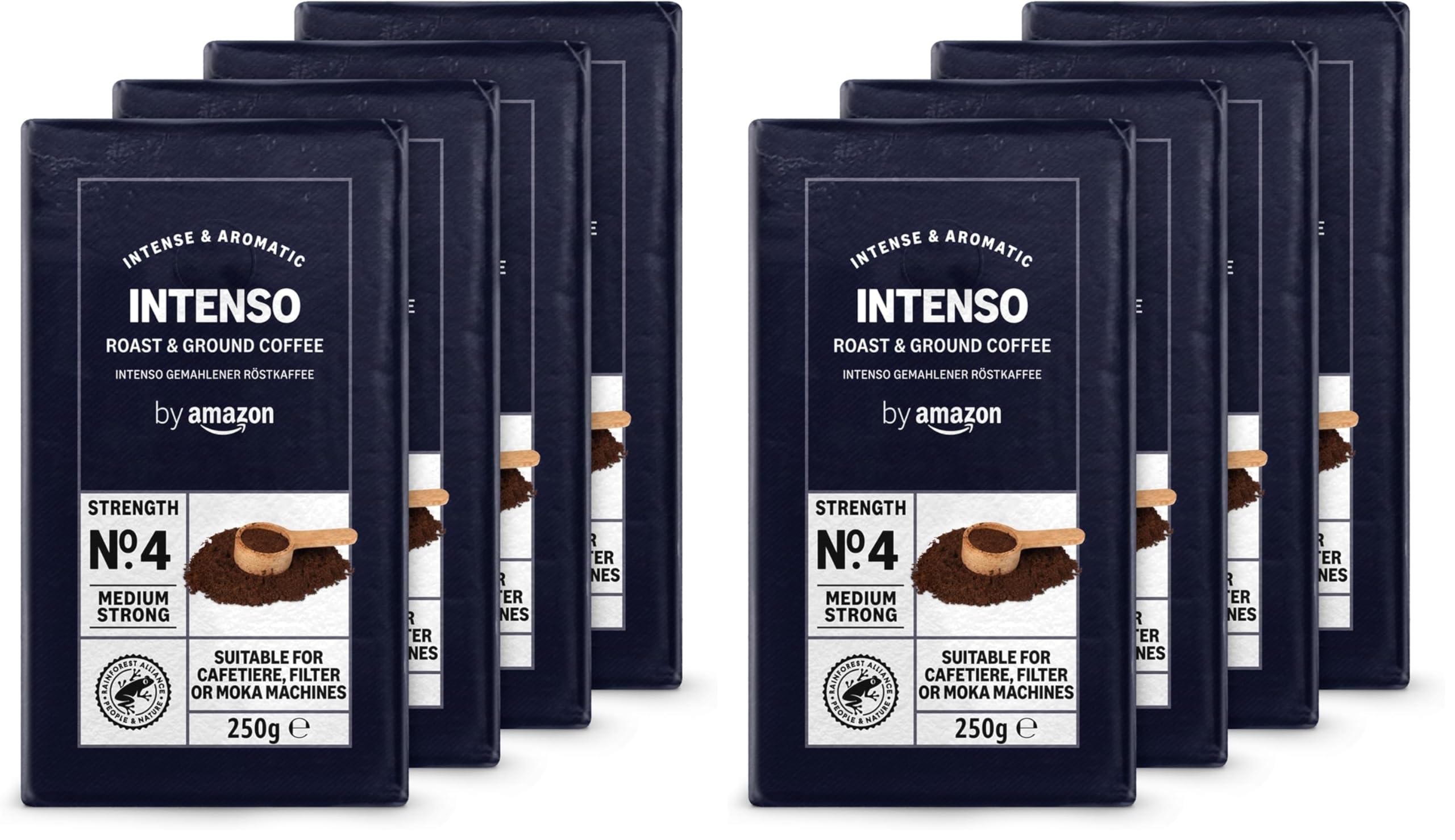 Café Molido by Amazon Caffè Intenso Tueste Medio 1 kg