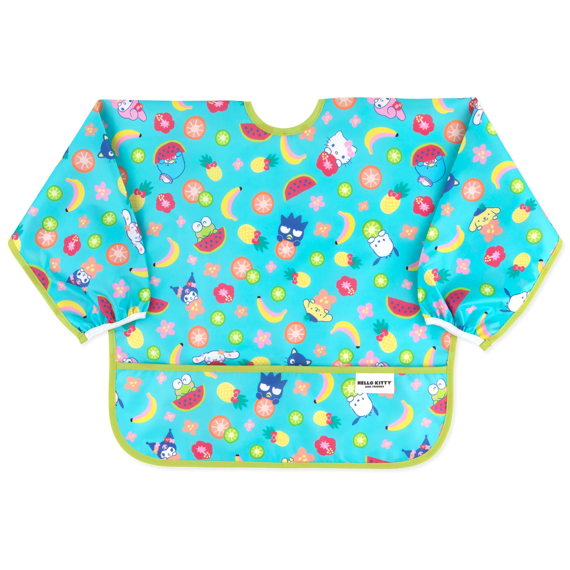 Bumkins Sleeved Bib for Girl or Boy, Baby and Toddler for 6-24 Mos