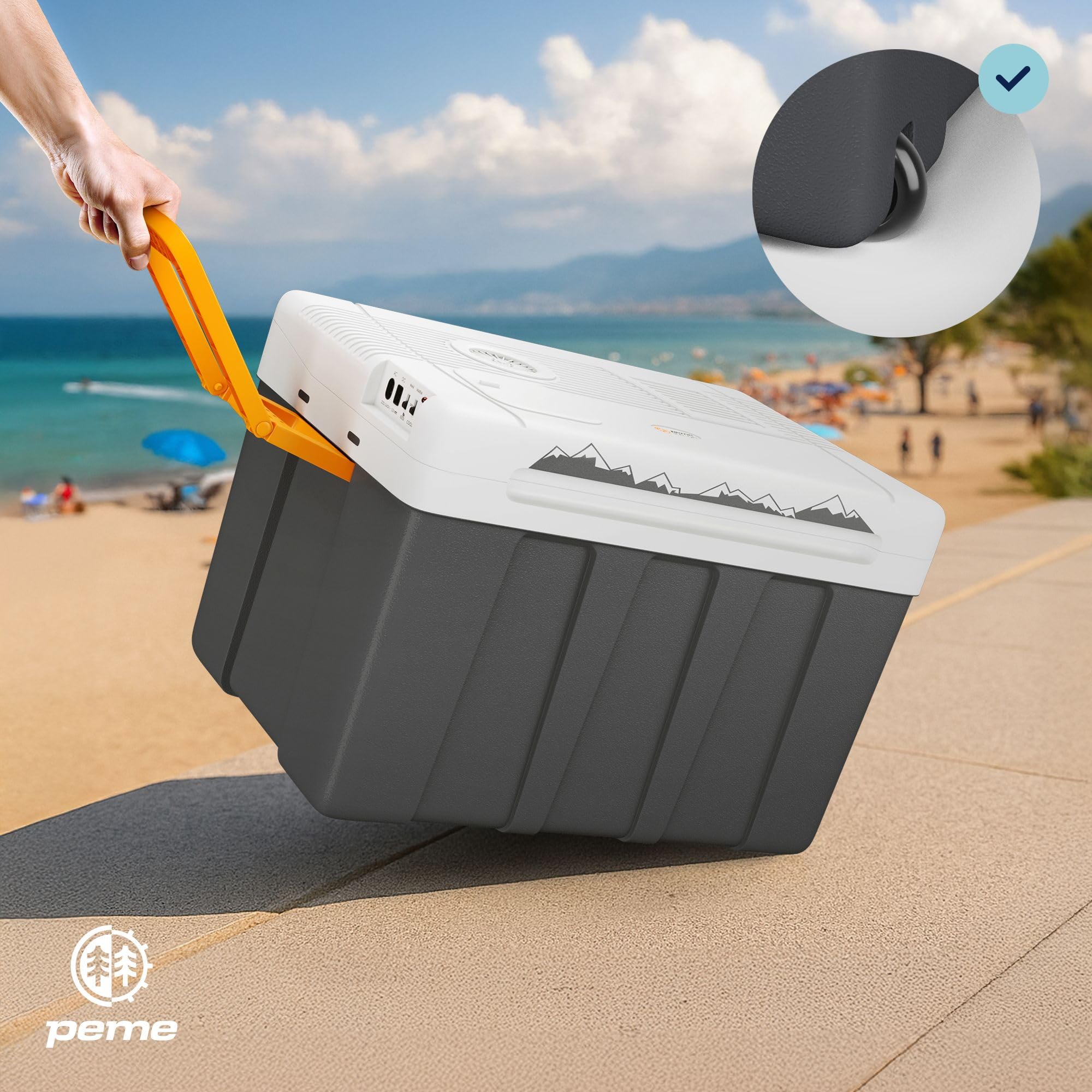 peme Essential Auto Kühlbox 46,6L