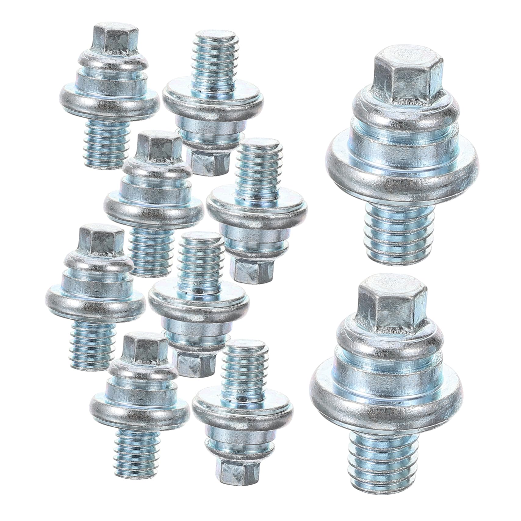 iplusmile 50piezas De Terminal De Batería De Coche Juego De Hexagonales Para Conexiones De Batería Resistentes Vibraciones Para Automotriz y Marino