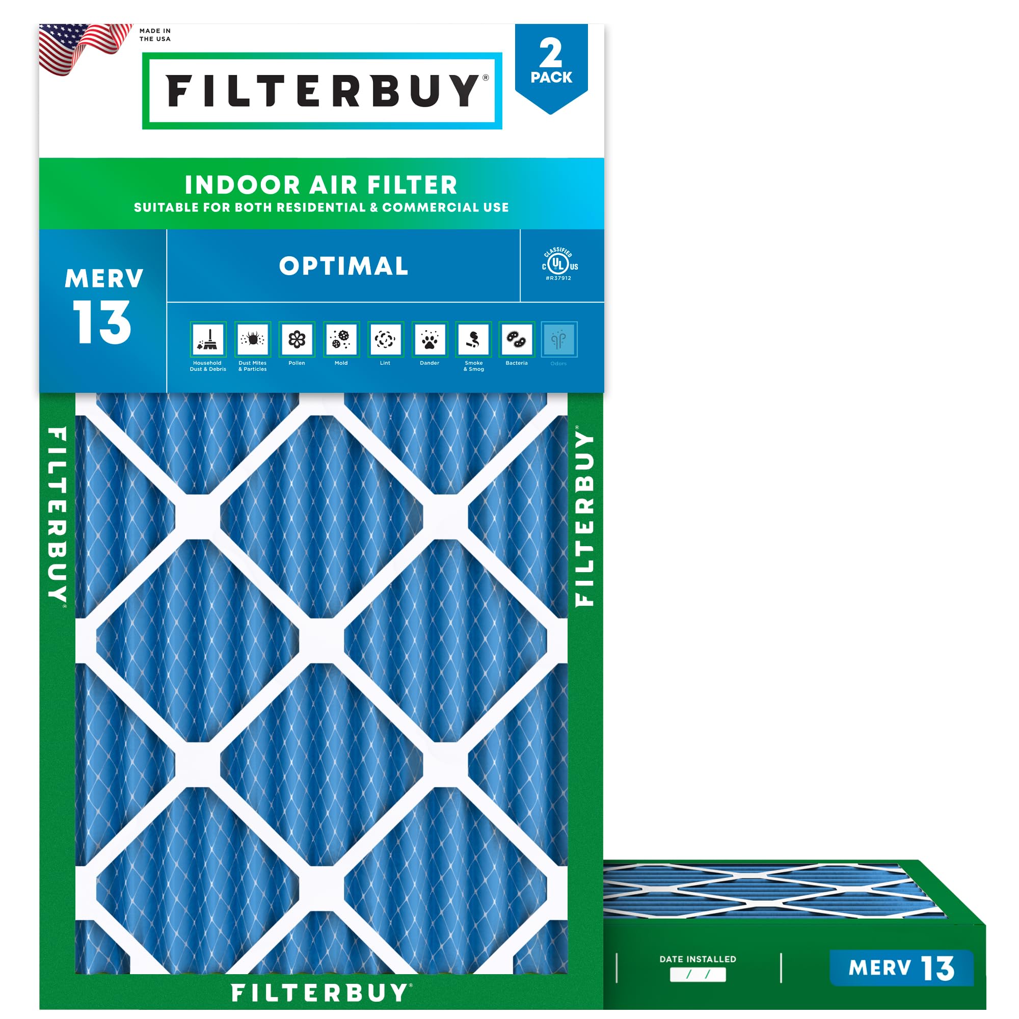 Filtros de horno/Filtros de aire – AFB Platinum Merv 13 (2 unidades)