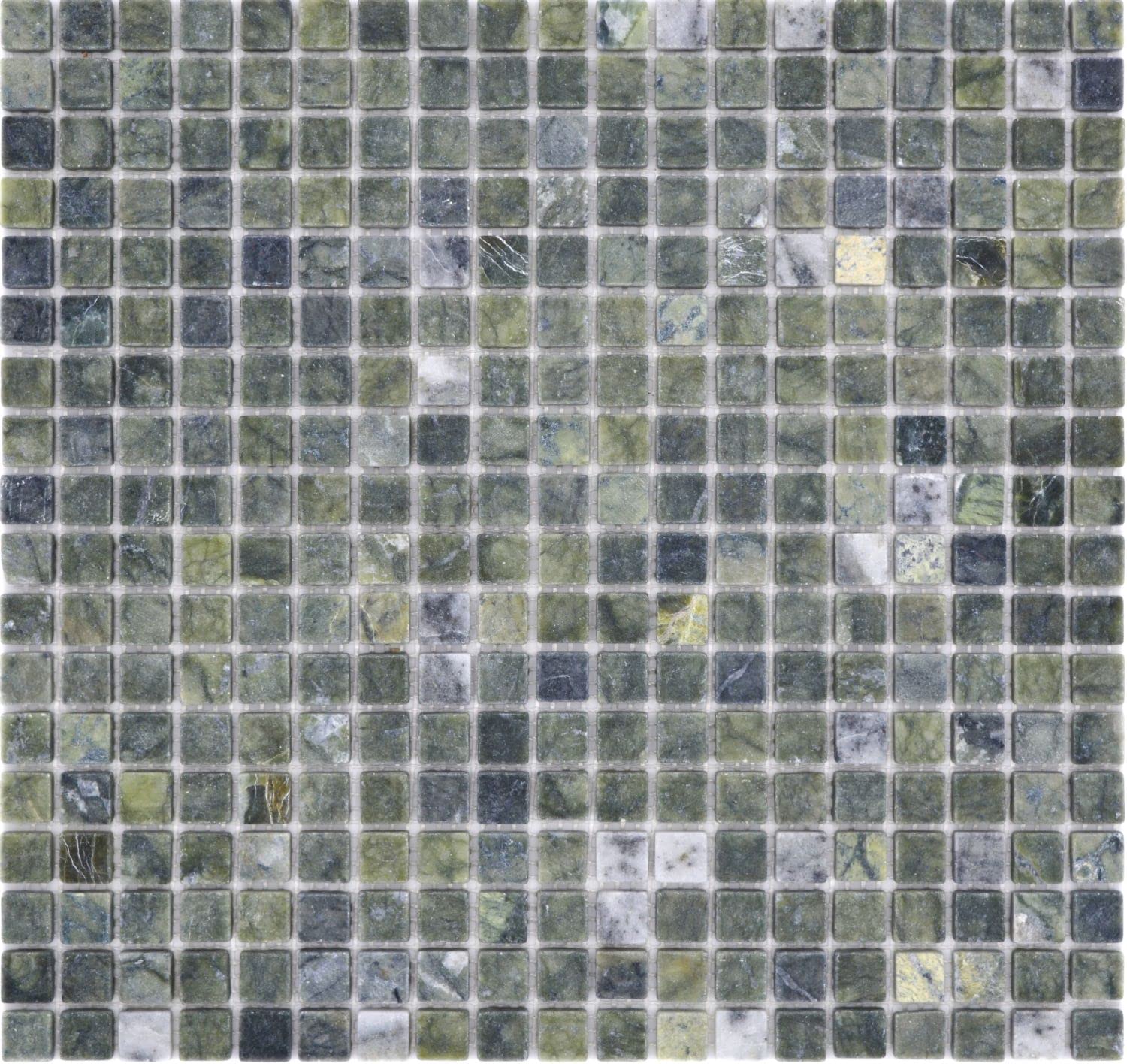 Mosaico in marmo naturale verde opaco parete pavimento cucina bagno doccia mosaico mosaico mosaico pavimento