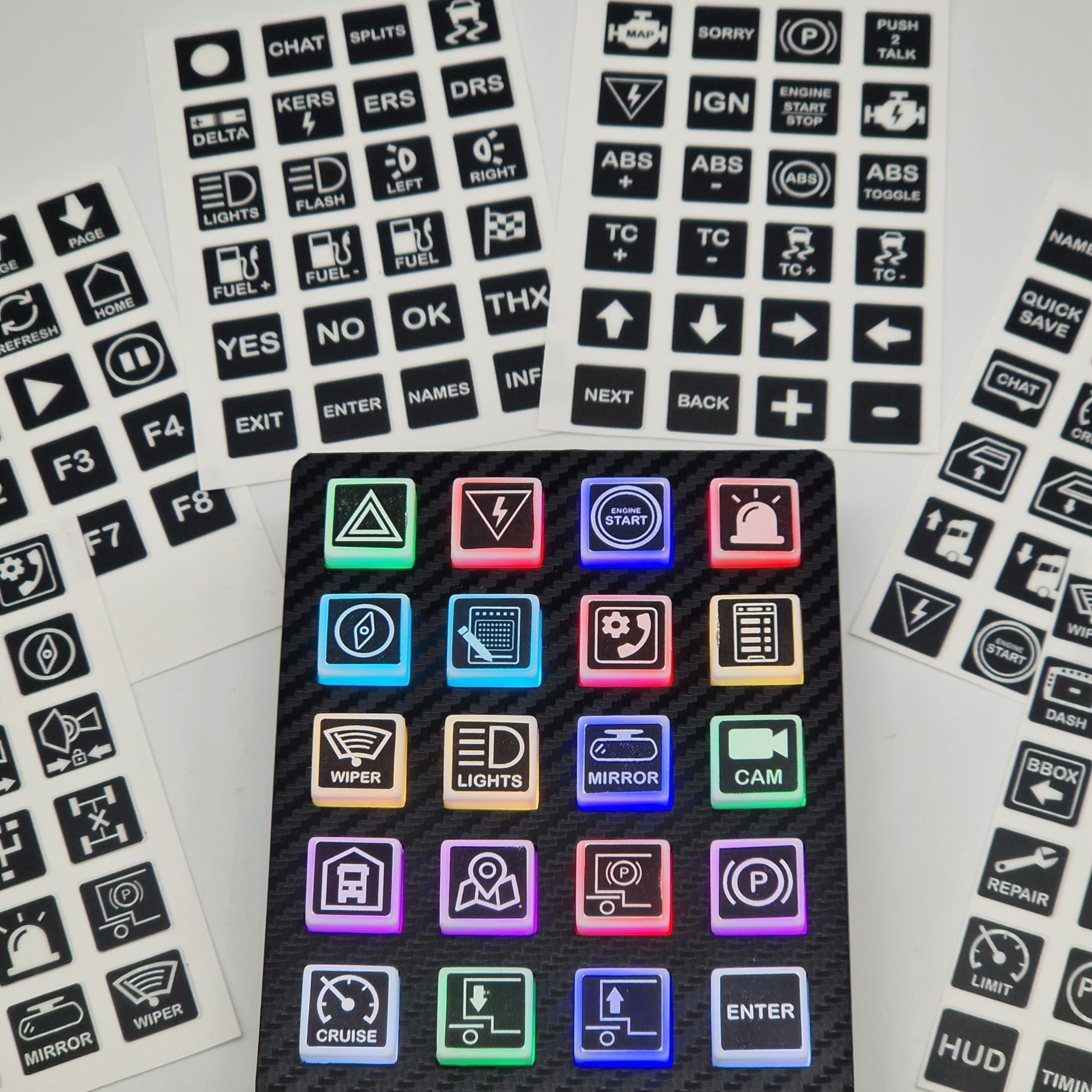 SCATOLA PULSANTI FANATEC CSL Elite, Sinistra O Destra, Sim Racing, Euro - Foto 2