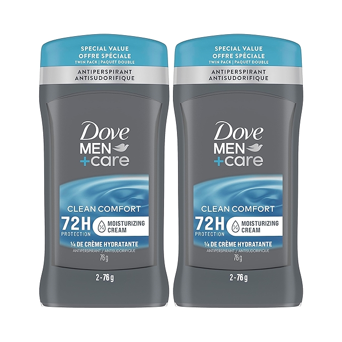 多芬男士清爽舒适止汗香体膏