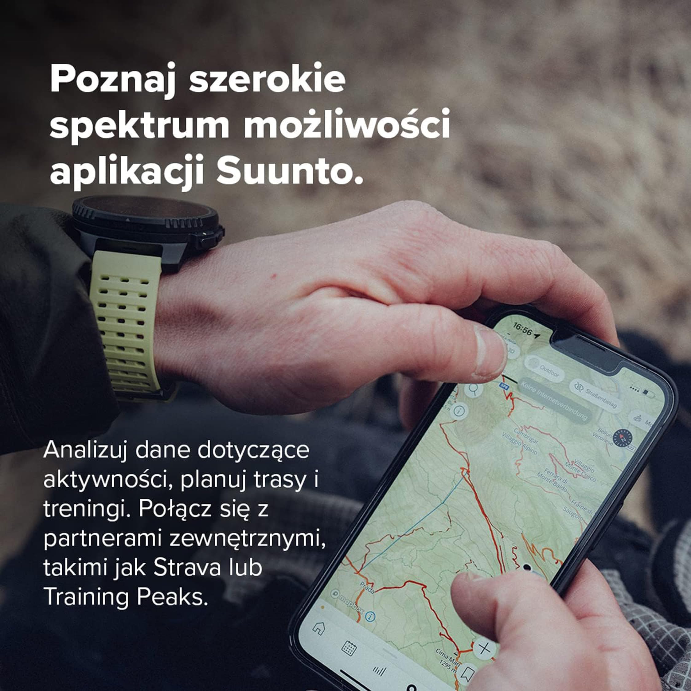 SUUNTO Vertical Zegarek sportowy GPS, ładowanie słoneczne z 95+ trybami | Mapy offline, 60 dni pracy na baterii, podwójne pasmo GNSS, wyprawy i treningi w terenie, aplikacja SUUNTO