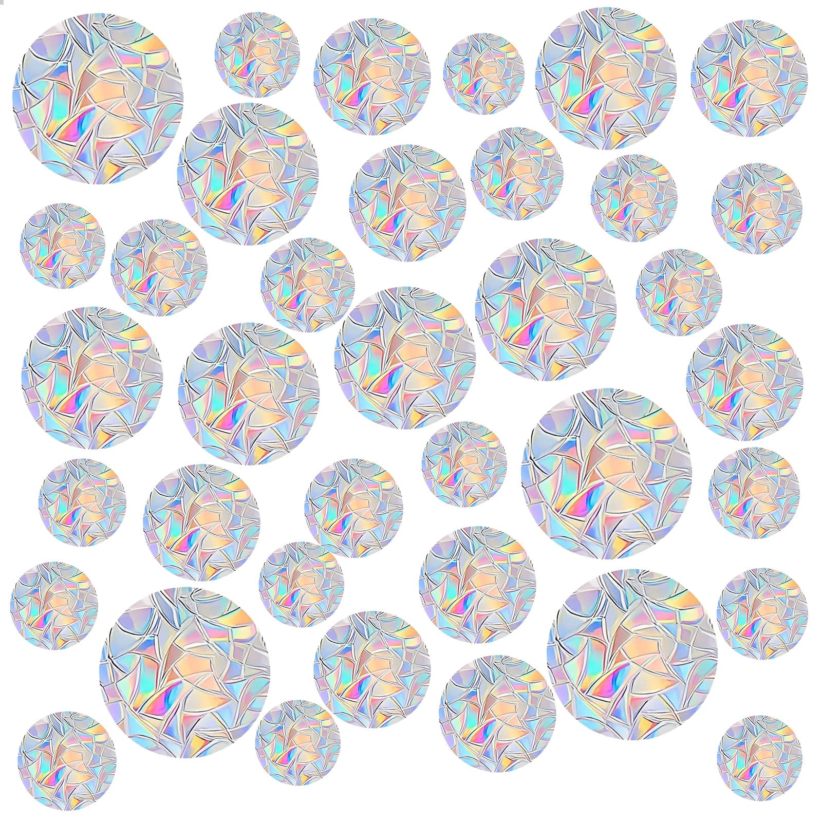Yamobi 39 pegatinas redondas para ventana con diseño de atrapasueños