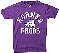 Vista 67 de Wes and Willy Camiseta de algodón orgánico de manga corta para niños de la NCAA