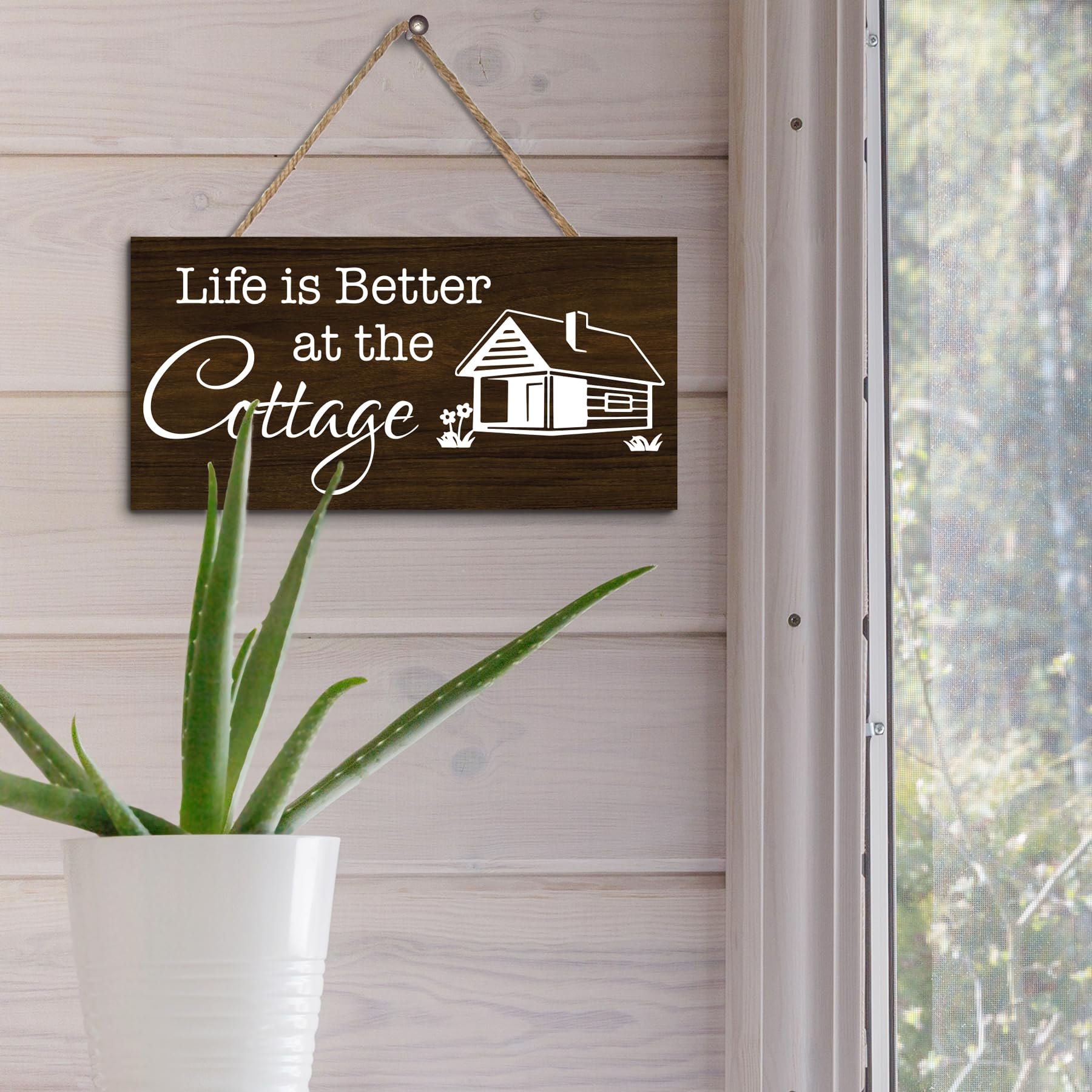 Lot de 3 panneaux en bois rustique à suspendre avec inscription « This is Us » pour salon, cuisine, chambre à coucher, buanderie, salle de bain, bureau, pendaison de crémaillère