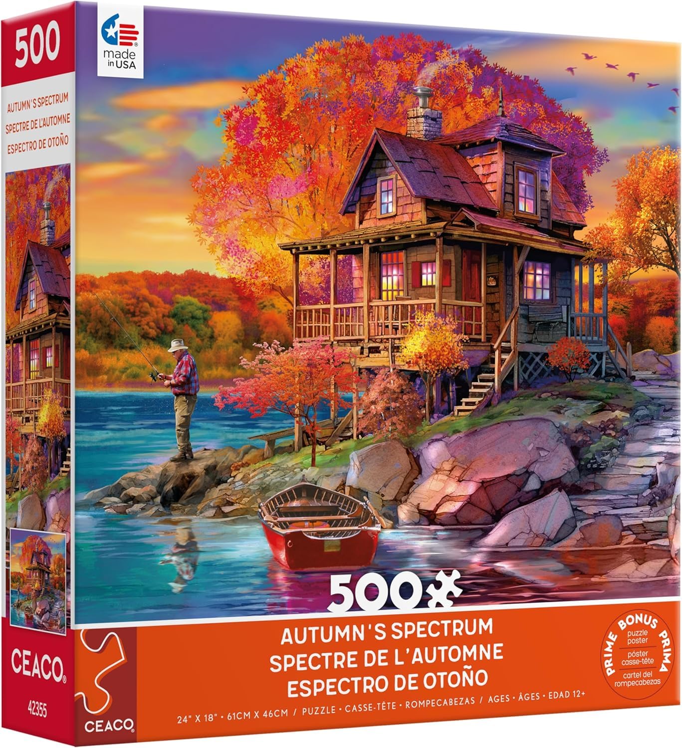 Ceaco - Autumn's Spectrum - 500 Piece Jigsaw Puzzle