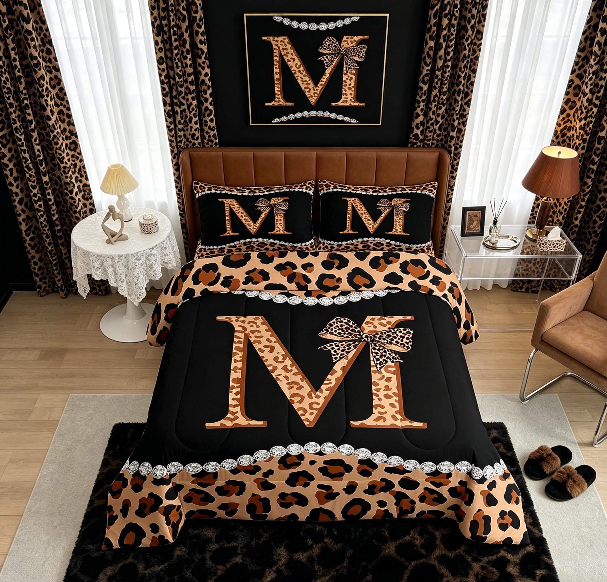 Personalized Kids Comforter Set - Letter A Design -10 Personalized Kids Comforter Set - Letter A Design -10