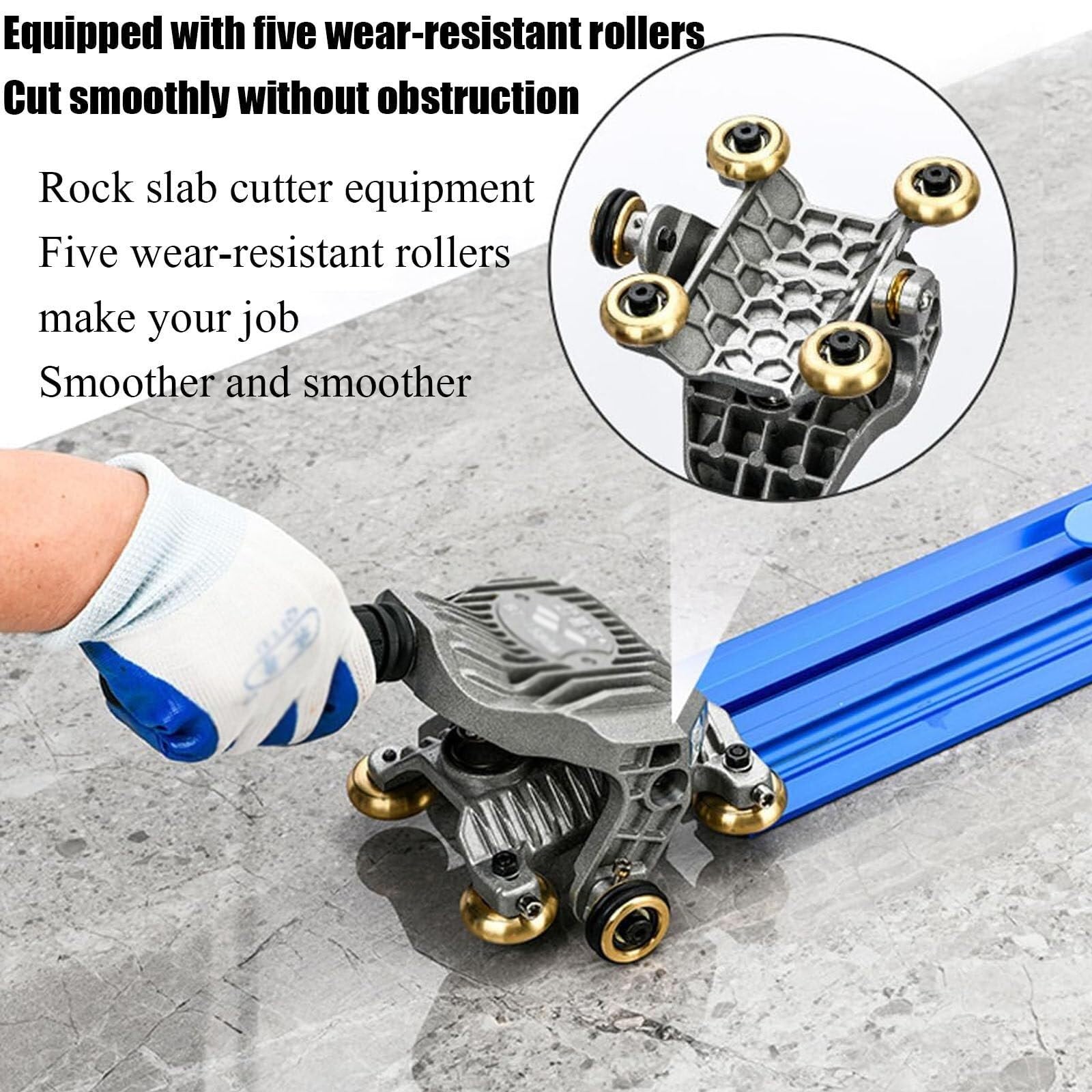 OTQEFTN Ceramic Tile Cutter Machine,Manual Cutting Tool,Porcelain Ceramic Tile Cutter,Professional Porcelain Cutter Machine,Tile Cutter Single