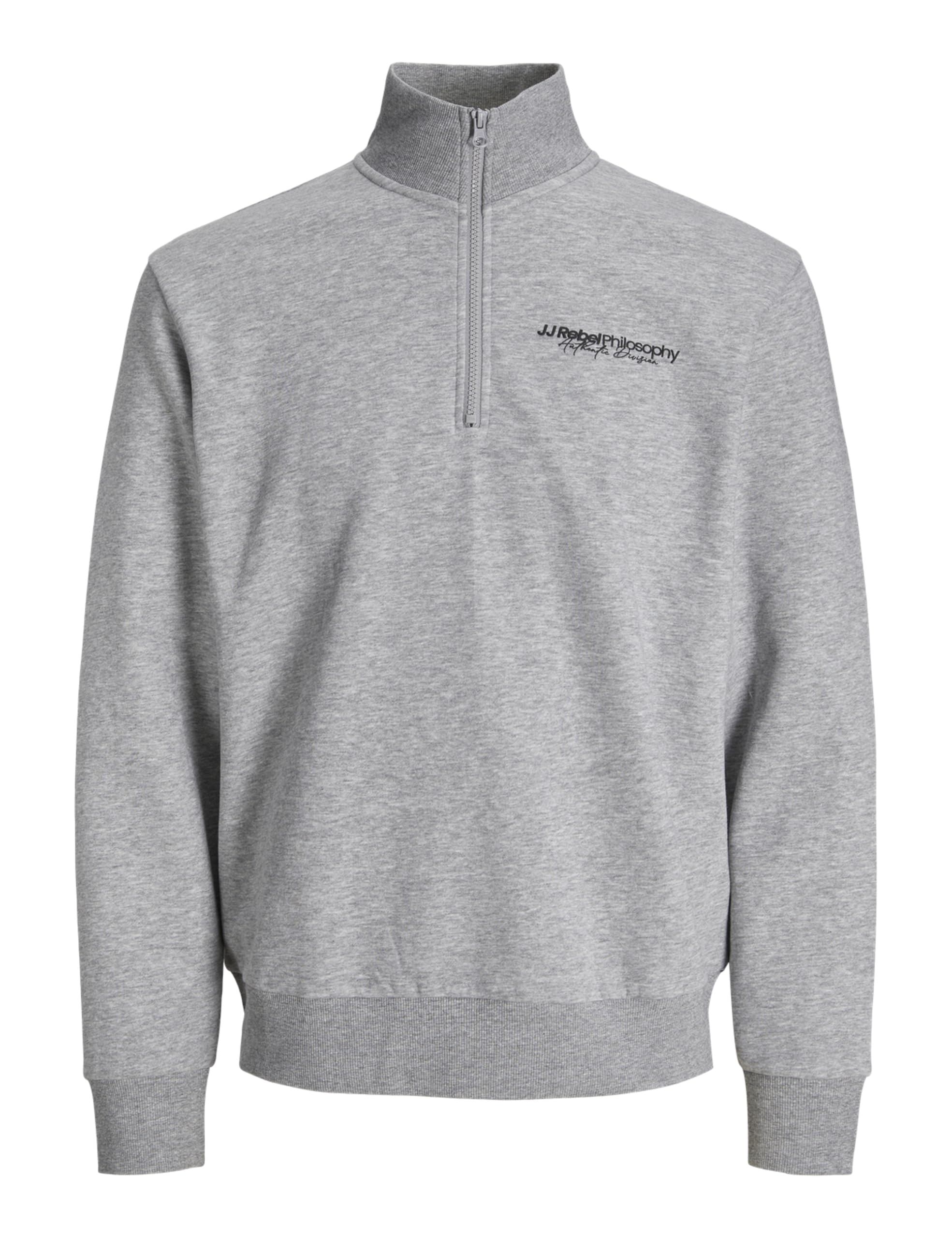 JJ REBEL Herren Jrebzack Sweat Half Zip