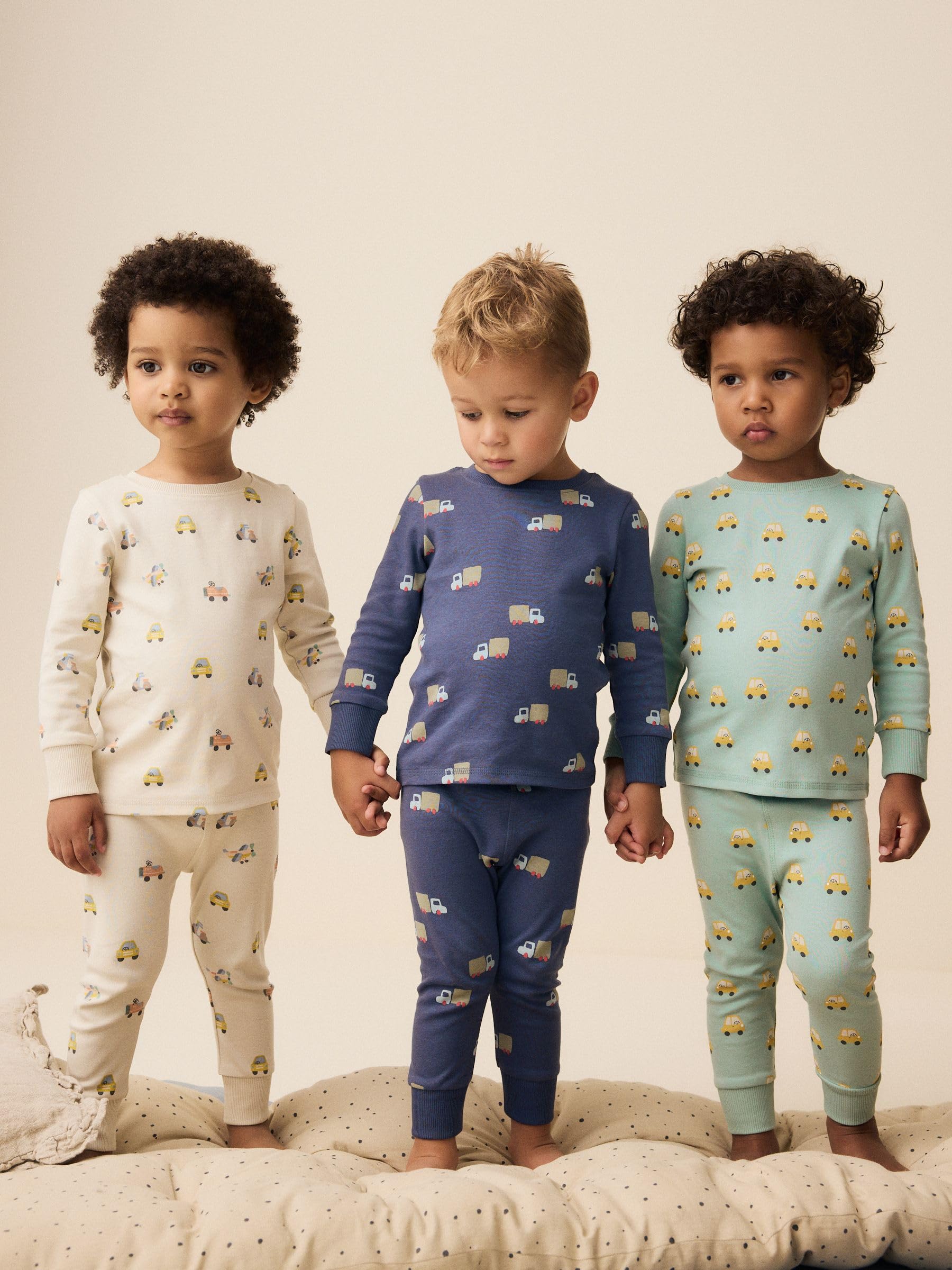 NEXT Garçon Pyjama Douillet, Lot de 3