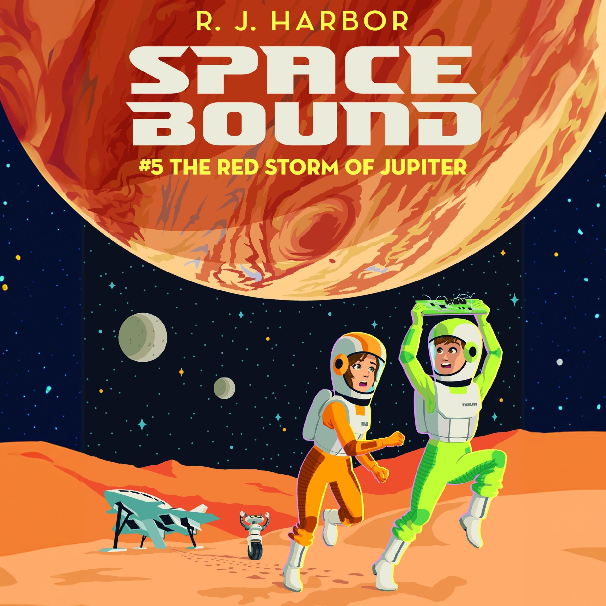 Cover art for The Red Storm of Jupiter