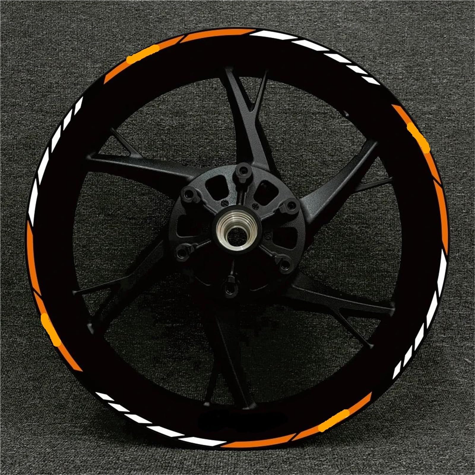 Motorcycle Wheel Stickers for CFMOTO 150NK 250SR 300NK 300SR 400NK 400GT 650NK 650GT 650MT Motorcycle Wheel Stickers 17 Inch Rim(4)